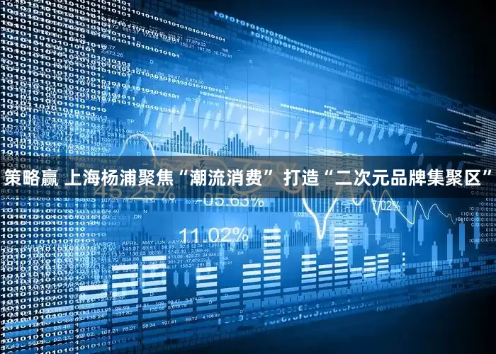 策略赢 上海杨浦聚焦“潮流消费” 打造“二次元品牌集聚区”